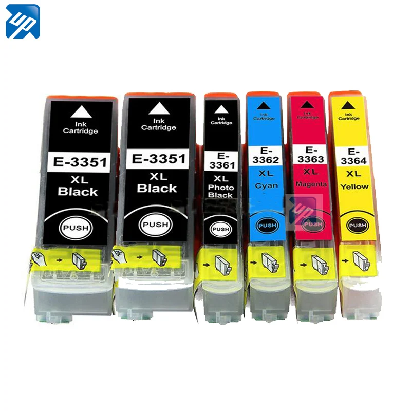 6PK 33XL Compatible ink cartridge for Epson XP 530 XP 630 XP 830 XP 635