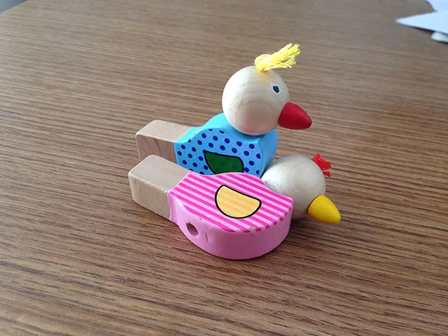 Мультфильм птица свисток детские украшения кулон деревянные музыкальные игрушки деревянные игрушки игрушечные музыкальные инструменты GYH