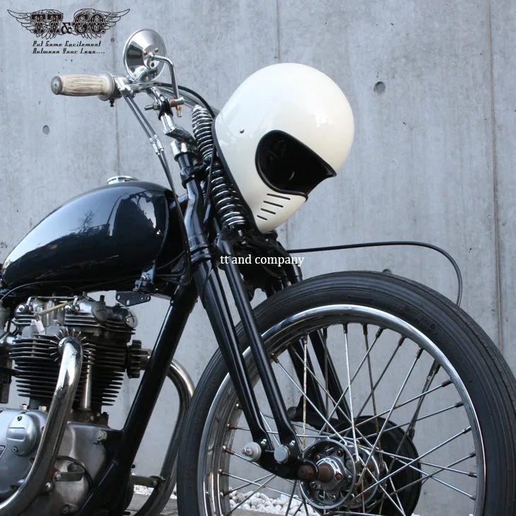 TT& CO Токийский стиль мото rbike шлем Чоппер стиль ретро мото rcycle винтажный шлем Железный человек Мото шлем