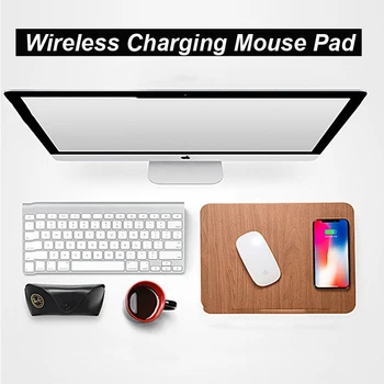 

10W Qi Wireless Charging Mouse Pad Mat For iPhone X/iPhone 8/8 Plus Samsung Galaxy S9/Note 8