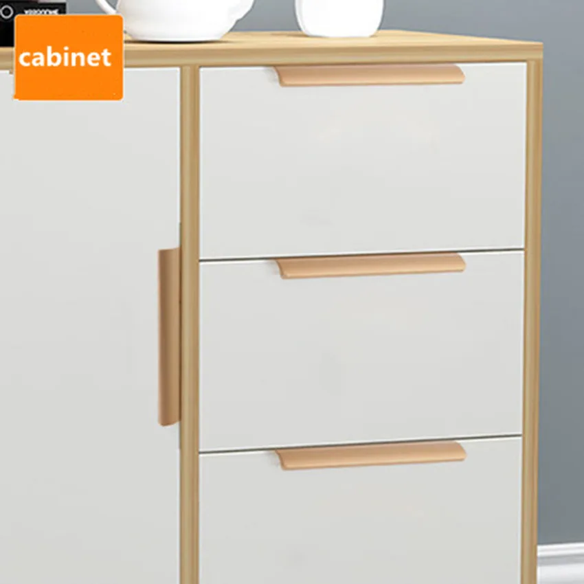 Black Cabinet Handle Modern Simple Edge Banding Wardrobe Handle Shoe Cabinet Matte Gold Wine Cabinet Invisible Drawer Handle Cabinet Pulls Aliexpress