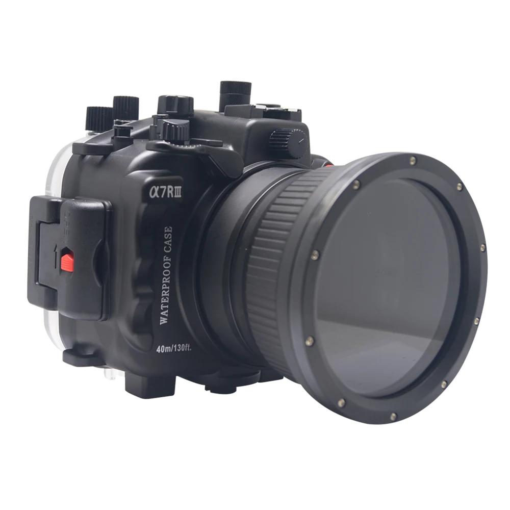 Mcoplus WP A7RIII 40m/130ft Underwater Camera Housing Case 20 70mm Lens
