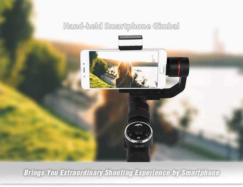 Hand-held smartphone gimbal