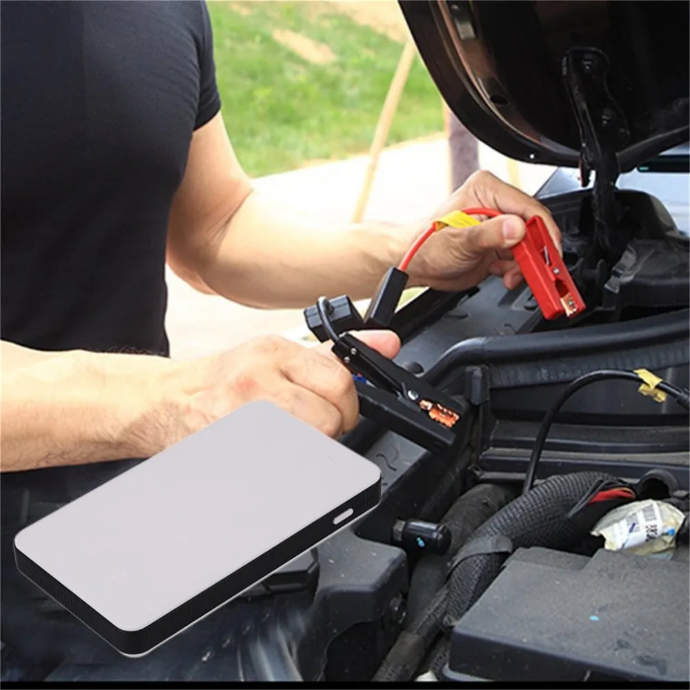 12V 20000mAh Mini Portable Multifunctional Car Jump Starter Power Booster Battery Charger Emergency Start Charger Colorful