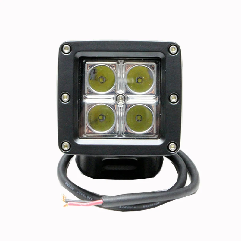 

12W Cree Chip Car LED Offroad Work Light Bar for Jeep 4x4 4WD AWD SUV ATV Golf Cart 12v 24v Driving Lamp Motorcycle Fog Light