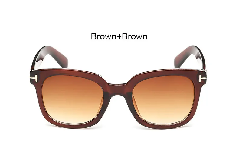 Квадратные Солнцезащитные очки для вождения, для мужчин и женщин, суперзвезда, квадратные, Джеймс Бонд, Классическая мода, крутая оправа, мужские солнцезащитные очки, супер звезда - Цвет линз: YB24 Brown Brown