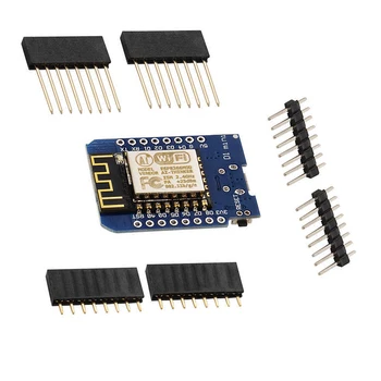 

ESP8266 ESP-12 ESP12 WeMos D1 Mini Module WiFi Development Board Micro USB 3.3V Based On ESP-8266EX 11 Digital Pin NodeMcu 4M