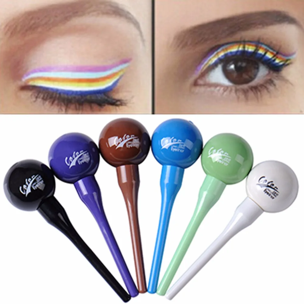 

Candy Hairline Lollipop Shape Cosmetic Waterproof Liquid Eyeliner Eye Liner Makeup Popular 40
