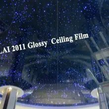 2041 черная глянцевая пленка потолок на кухне- ПВХ натяжные потолки в строительных материалов и потолочных материалов