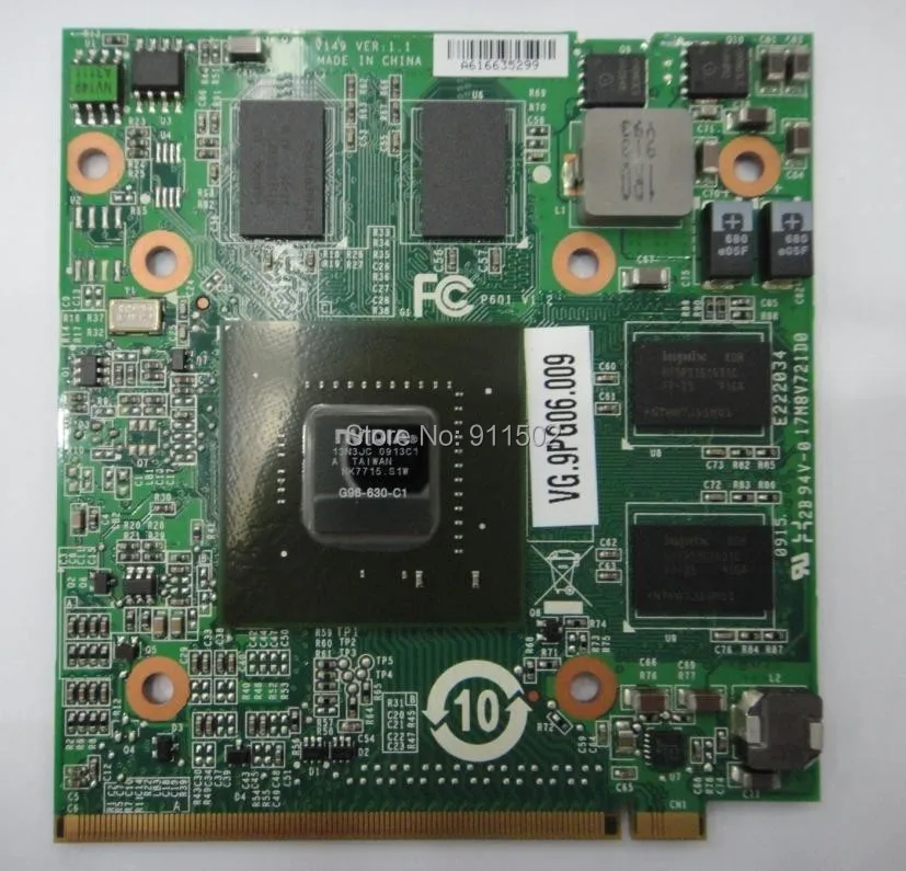  VG.9PG06.009  GRAPHICS CARD  For 5920 4630 8930 5930  9600MGT MXM II DDR2 1GB Graphics VGA , 