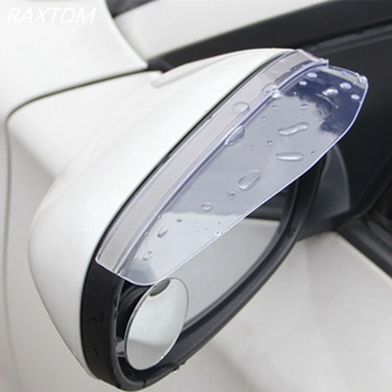 

Car styling, Rear View Mirror Cover Rain Shield Visor For Toyota Camry RAV4 Crown Reiz Corolla Vios Yaris