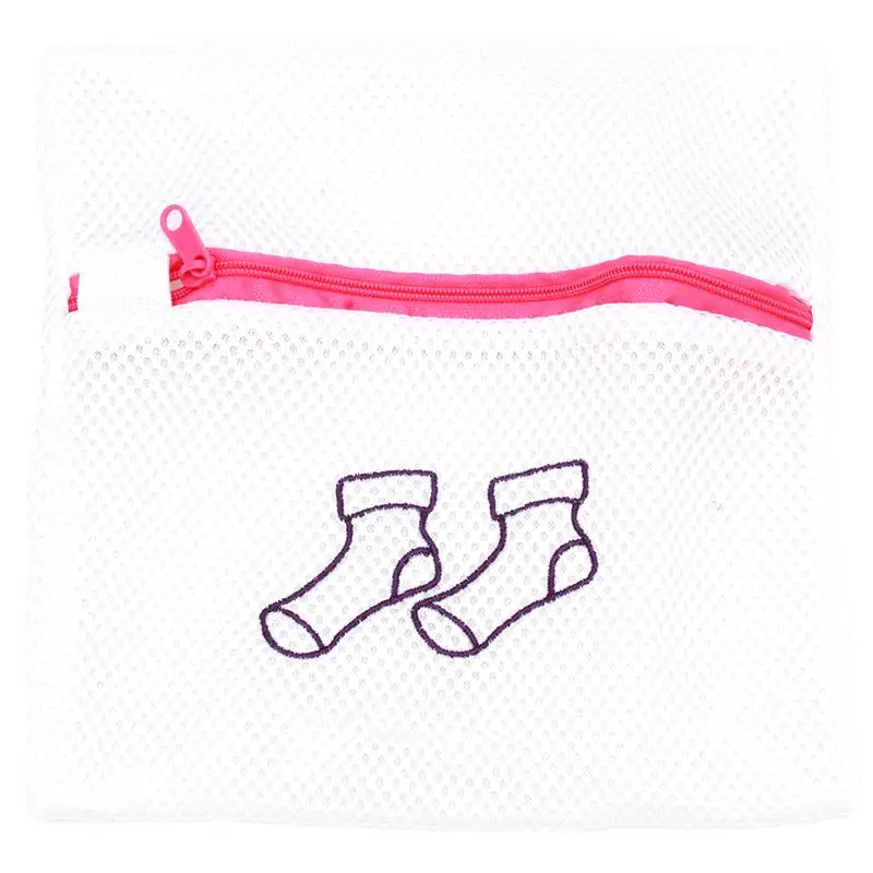 1pc/lot Sock Underwear Bra Lingerie Laundry Protect Wash Saver Aid Mesh Net Bags Foldable Clothing Wash Protecting Bag