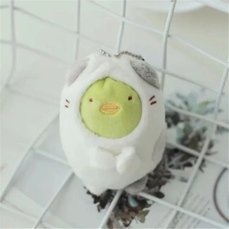 1 unid 8 cm Japón Sumikko gurashi Peluche juguete colgante Peluche Sumikko gurashi bolsa colgante llavero 1 unid 8 cm Japón Sumikko gurashi Peluche juguete colgante Peluche Sumikko gurashi bolsa colgante llavero