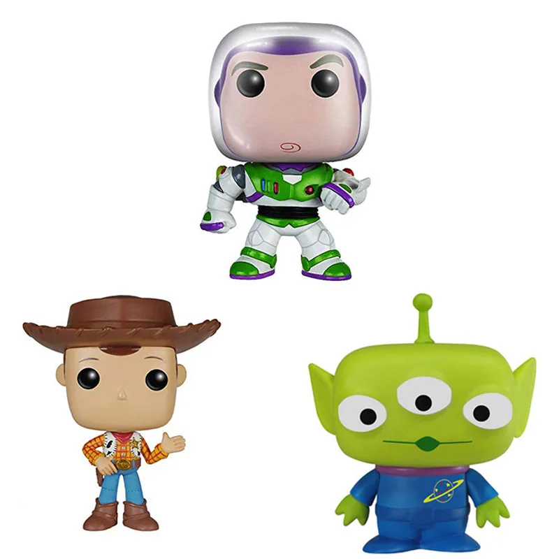 

Alien Toy Story Vinyl Figure Woody Buzz Lightyear Model Toy Decollection Gift For Children