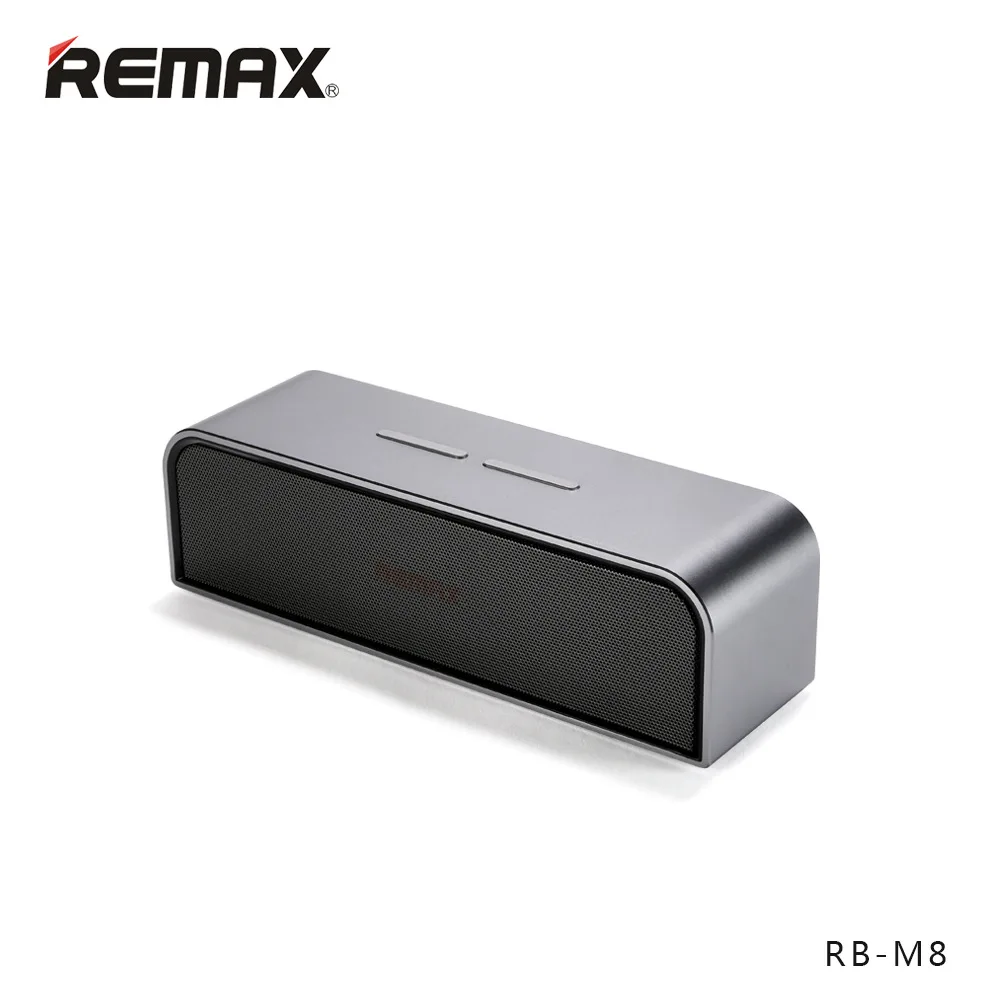 REMAX Беспроводной 4 0 Bluetooth динамик металлический Настольный книжная полка AUX USB RB