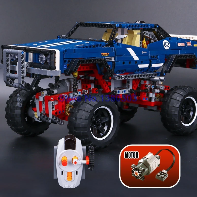 

brand 20011 Technic 4x4 Crawler Exclusive Edition Building Blocks Model Bricks Souptoys Compatible With wange 41999