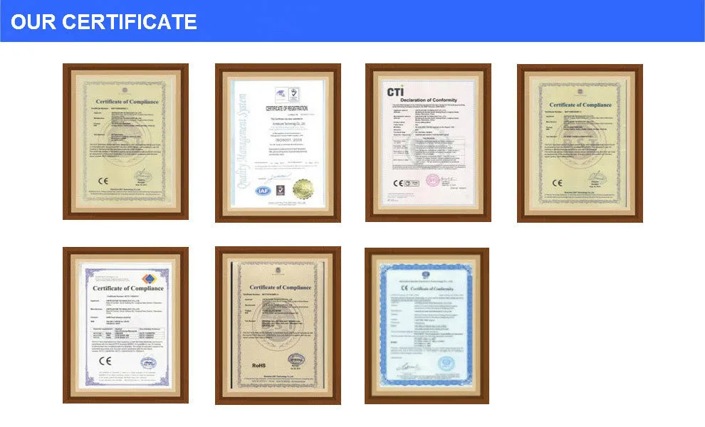 certificates