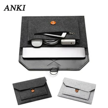 2019 핫 펠트 슬리브 노트북 가방 15.6 14.1 macbook air 13 pro 11 12 xiao mi mi 노트북 13.3 커버 용 새 15 터치 바(China)