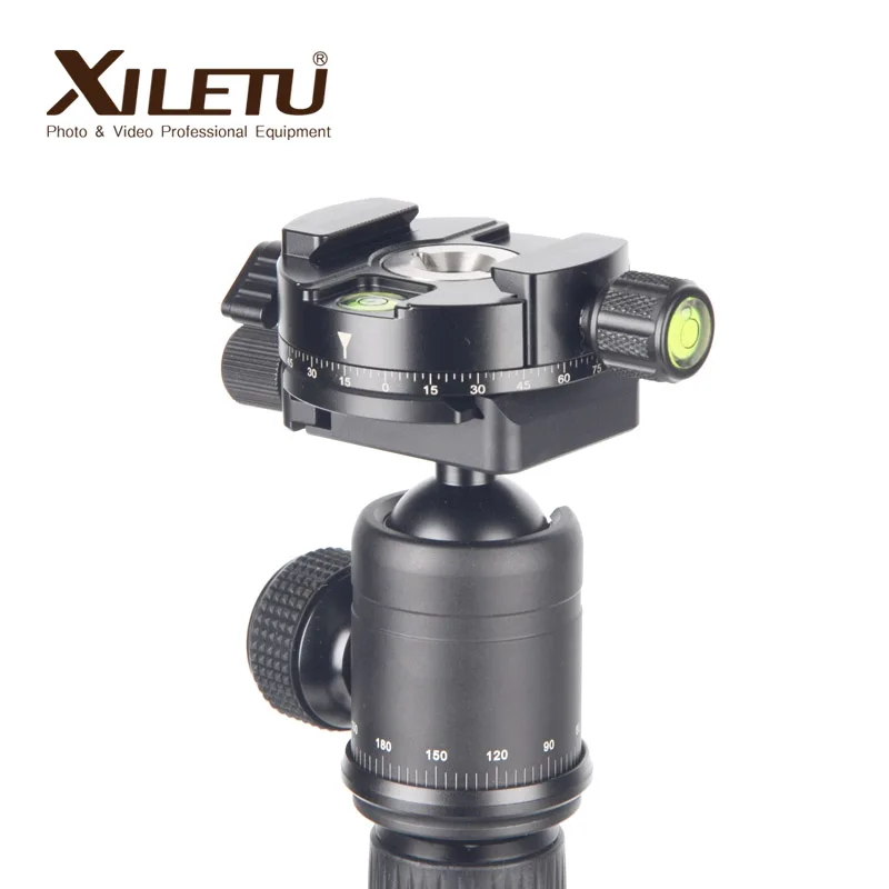 

XILETU XPC-60 360 Degree Panoramic Adapter Clamp Tripod Monopods Quick Mounting Plate For Arca Swiss