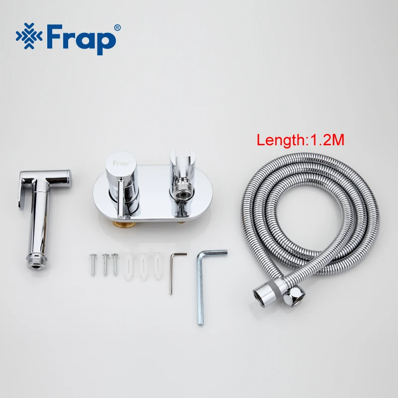 Günstig Frap Bidet Armaturen Messing Bad dusche wasserhahn bidet wc sprayer Bidet wc waschmaschine mixer muslimischen dusche ducha higienica F7505