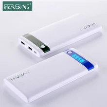 Ferising Power Bank 10000 мАч Двойной USB Powerbank Со СВЕТОДИОДНЫМ Дисплеем Портативное Зарядное Устройство Внешняя Батарея Банк Для Смартфонов tablet