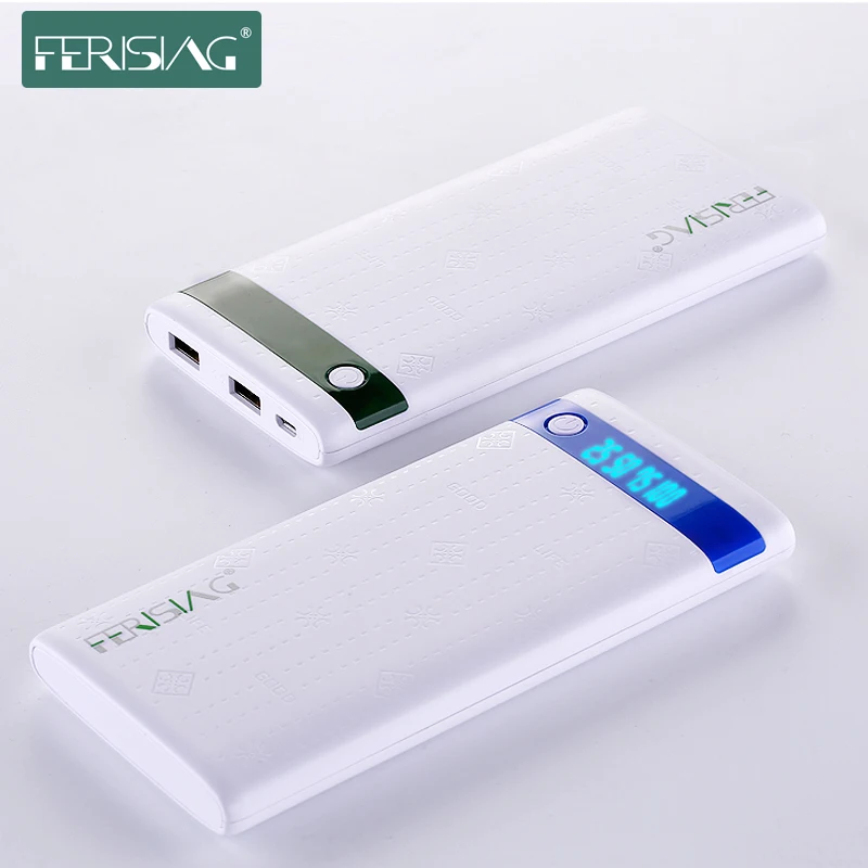 bilder für Ferising energienbank 10000 mah doppel usb power mit led-anzeige tragbares ladegerät externe batteriebank für smartphone tablet bilder für Ferising energienbank 10000 mah doppel usb power mit led-anzeige tragbares ladegerät externe batteriebank für smartphone tablet