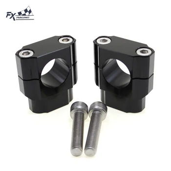 

FX Aluminum 28mm 1-1/8" Pit Dirt Bike Handlebar Handle Bar Clamps Risers Fat Bar For Honda CR125R CR250R CRF250R CRF450R CRF450X
