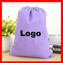 500 шт./лот) персонализированные Экологичные многоразовый шнурок сумки с ручками