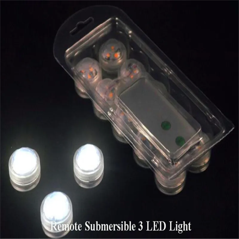 Белый, теплый белый, RGB меняющий цвет погружной мини светодиодный ...