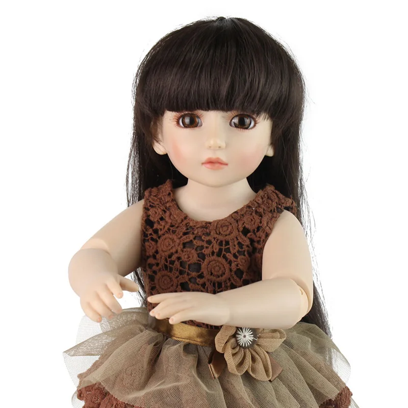 19 &quotAmerican Girl куклы реалистичные для Reborn Doll Мягкие Пластик кукла с красивым