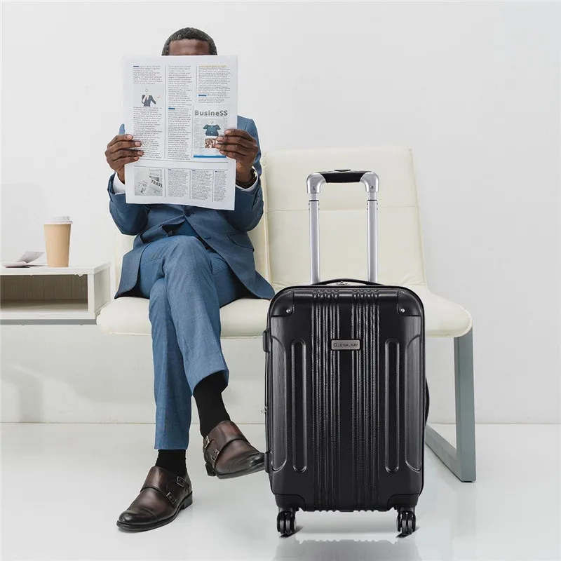 

Expandable 20" Travel Luggage TSA Locks Trolley Suitcase Carry on Suitcase Spinner Wheels Travel Suitcase maleta de viaje