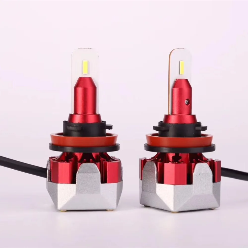 

2Pcs Super Brgiht Car Led Light H1 H7 Led Bulb H8 H9 H11 9005 HB3 Headlights Canbus 100W 12000LM 12V Automobiles