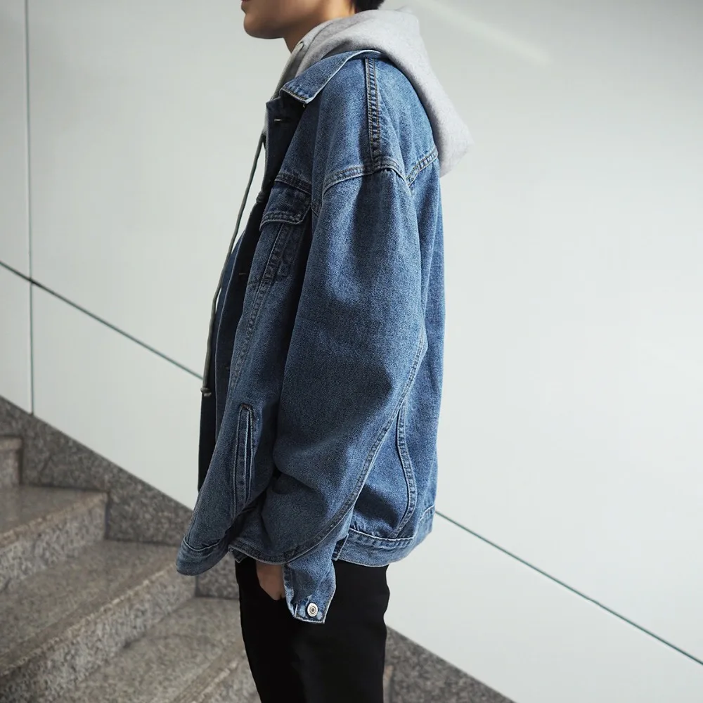 baggy jeans jacket