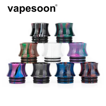

100pcs 810 Drip Tip Resin Mouthpiece for X-Priv Stick V8 TFV8 Big Baby TFV12 Prince DRAG UFORCE T1 T2 ECig Revenger NRG etc