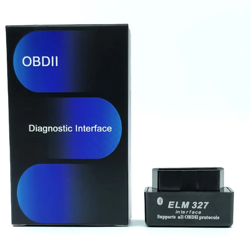 Car OBD mini ELM327 Bluetooth OBD2 V2.1 Auto Scanner OBDII 2 Car ELM 327 Tester Diagnostic Tool for Android for Windows