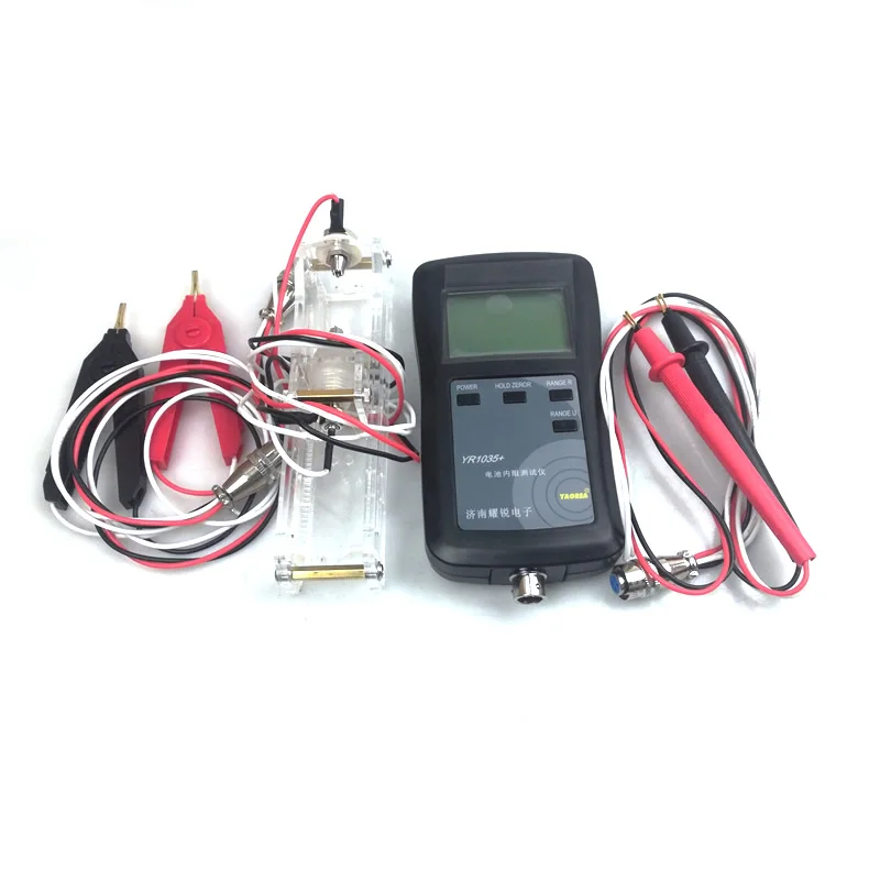 

4 line YR1035 high precision lithium battery internal resistance test instrument Ni MH Ni Cd button battery tester Y