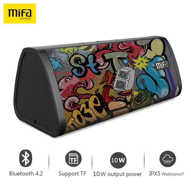 baratas Mifa bluetooth speaker portátil speaker sistema de som sem fio speaker portátil com 10 w estéreo de música surround ao ar livre à prova de água