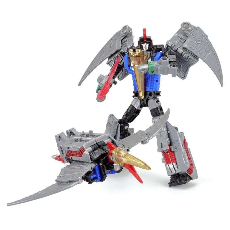 G1 BPF трансформация Dinoking Volcanicus Grimlock Slag Sludge Snarl Swoop slash Dinobots 5в1 фигурка робота игрушки - Цвет: Swoop No Boxes