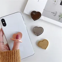 UVR, 360 градусов, металлическое кольцо в форме сердца, подставка для смартфона, держатель для мобильного телефона, подставка для всех телефонов huawei