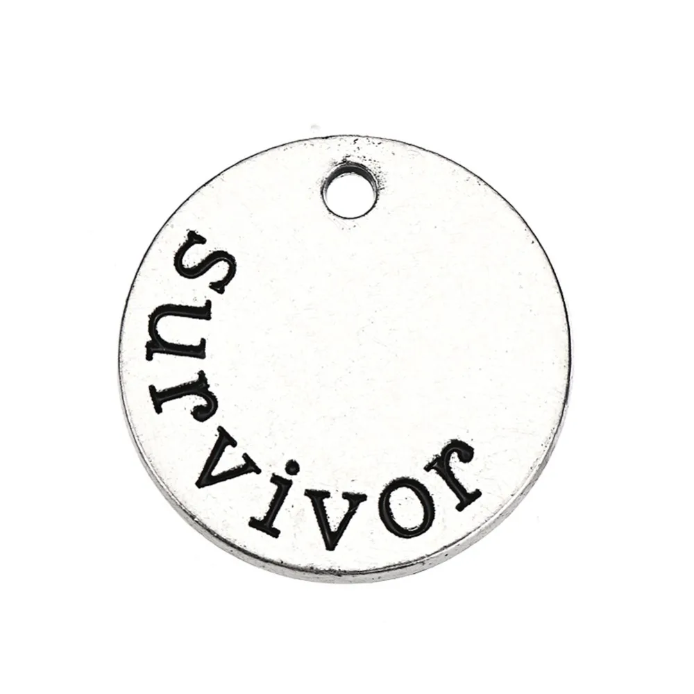 my shape Antique Silver Plated Survivor Engraved on Round Disc Awareness Inspirational Word Charms Wholesale 20pcs lot: Cheap charms wholesale, Buy Quality wholesale charms directly from China antique silver Suppliers: my shape Antique Silver Plated Survivor Engraved on Round Disc Awareness Inspirational Word Charms Wholesale 20pcs lot
Enjoy ✓Free Shipping Worldwide! ✓Limited Time Sale ✓Easy Return. Brand Name: my shape Model Number: AFH110435 Material: Metal Style: Trendy Metals Type: Zinc Alloy Item Type: Charms Charms Type: Alphabet, Dates & Numbers Fine or Fashion: Fashion Metal Color: Antique Silver Plated Intended Use: Bracelet, Keychain Style: New, Fashion and classic Occassion: Birthday, Anniversary, Holiday, Gift, Dailywear Color: We can offer other plated color 