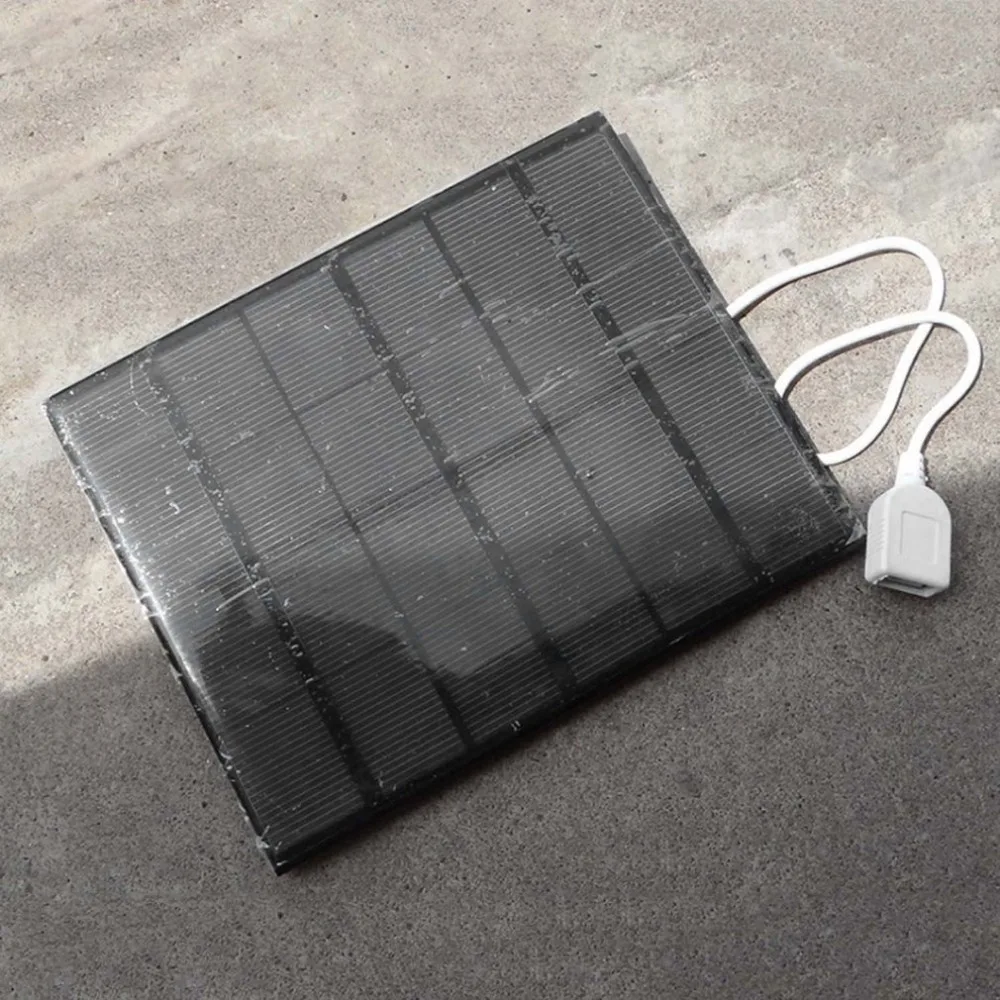 Solar Panel Power Bank 3.5W 6V USB Charger Mobile Phone External Battery Charger Outdoor Travelling Charger for cellphone Tablet Solar Panel Power Bank 3.5W 6V USB Charger Mobile Phone External Battery Charger Outdoor Travelling Charger for cellphone Tablet
