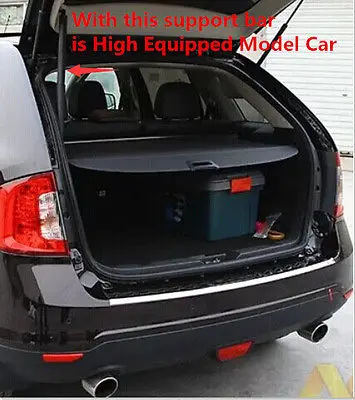 

Trunk Shade BLACK Cargo Cover For Ford Edge 2011 2012 2013 High-Equipped Model