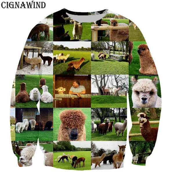New-Fashion-Alpaca-Collage-3D-Print-Sweatshirts-Men-Women-Tracksuits-Hip-hop-Streetwear-Funny-Animal-mens