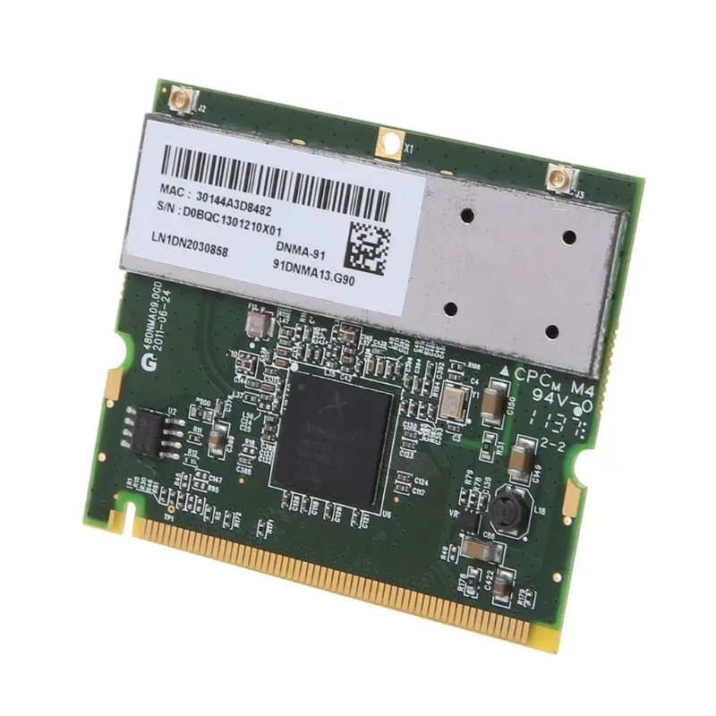 

for Atheros AR9223 Mini PCI Notebook Wireless WIFI WLAN Network Card for Acer Toshiba Dell 300M 802.11 a/b/g/n