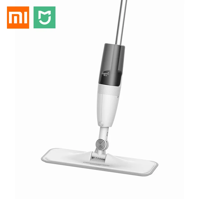 원래 xiaomi deerma 물 분사 스위퍼 mijia 바닥 청소기 탄소 섬유 먼지 ps 스 360 회전 막대 350 ml 탱크 왁싱 걸레|스마트 리모콘| - AliExpress