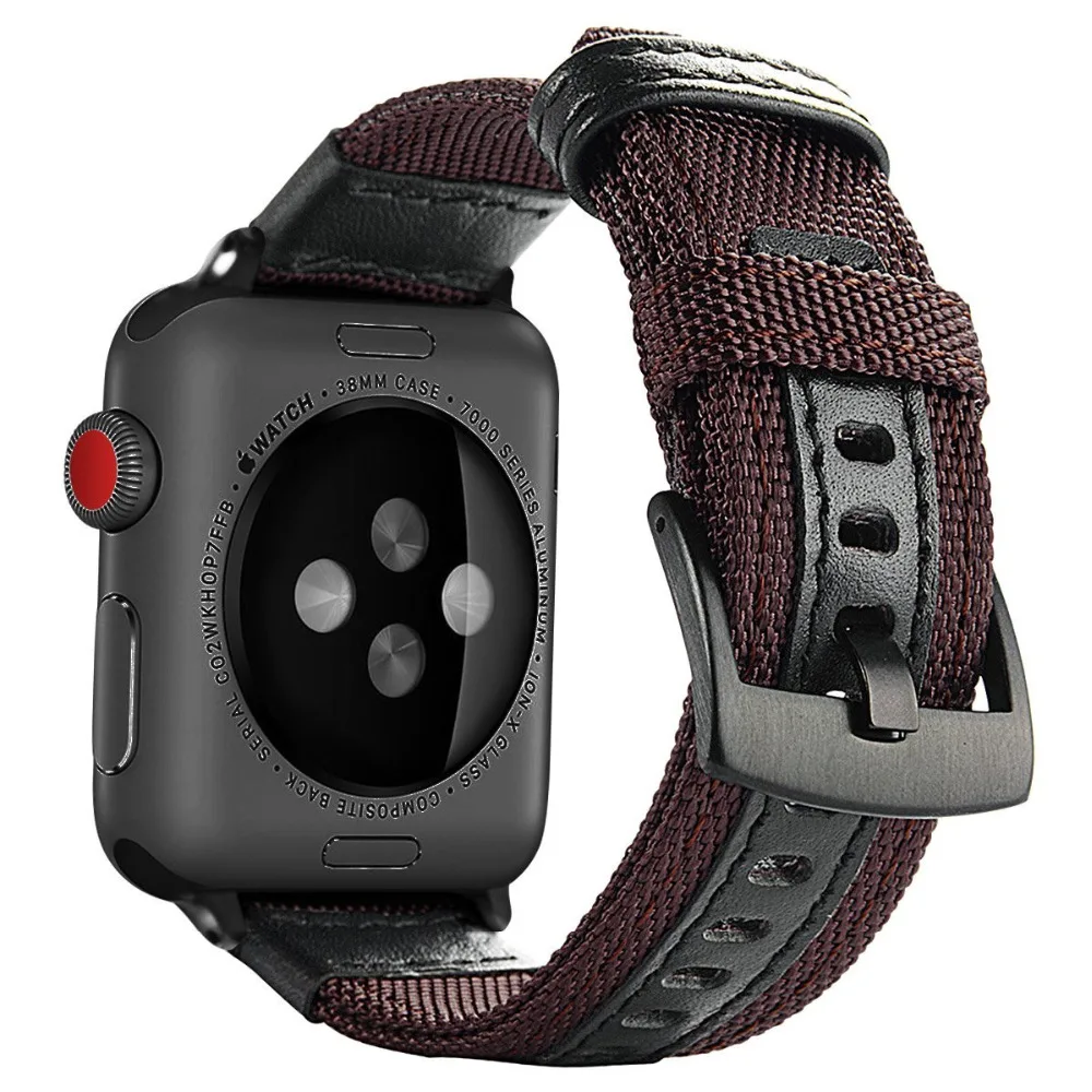 Кожаный ремешок 38 мм 42 мм для Apple Watch 40 мм 44 мм для iwatch 4 3 2 1 beltseries 5