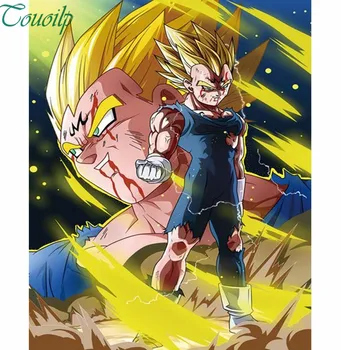 

diamond embroidery Japan Anime Dragon Ball 5d diamond painting full diamond mosaic 3d picture of rhinestones cross-stitch