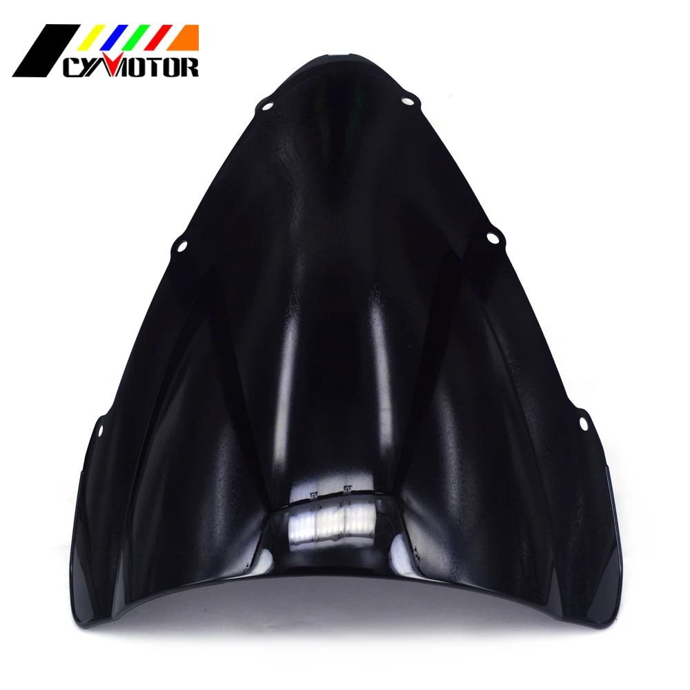 Мотоцикл Черный лобовое стекло обтекателя ветрового стекла для HONDA CBR600F4i CBR 600F4i 2001