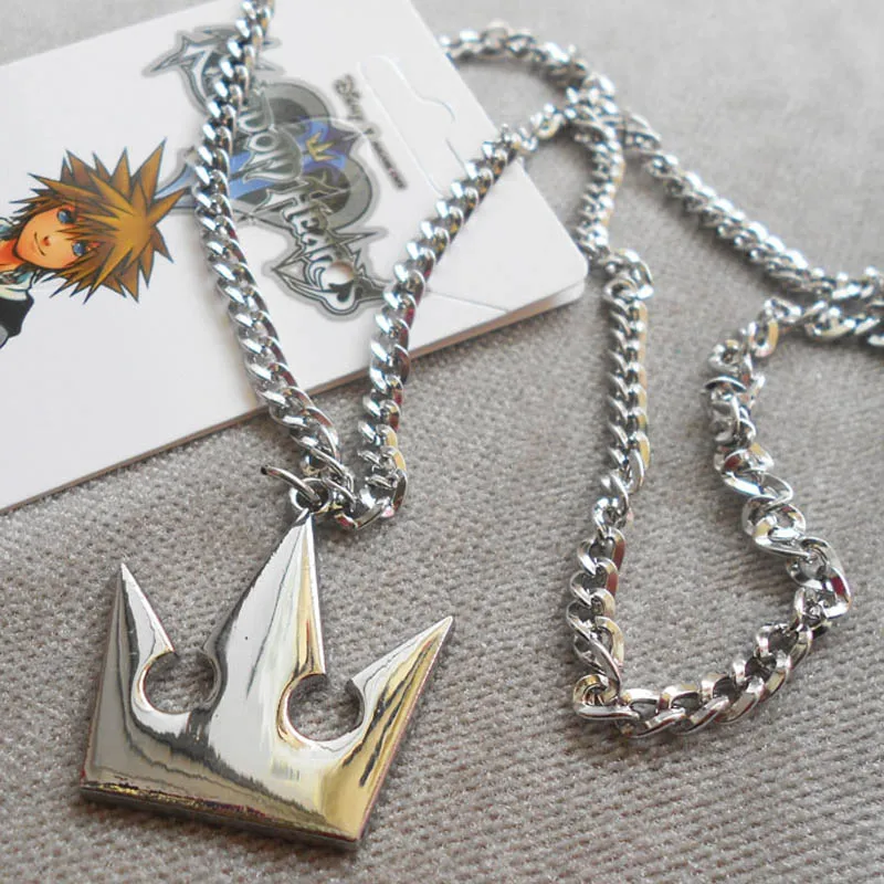 Kingdom Hearts Cosplay Accessories Crown Necklace Sora Riku Roxas