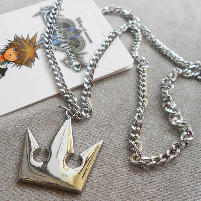 Kingdom Hearts Cosplay Accessories Crown Necklace Sora Riku Roxas